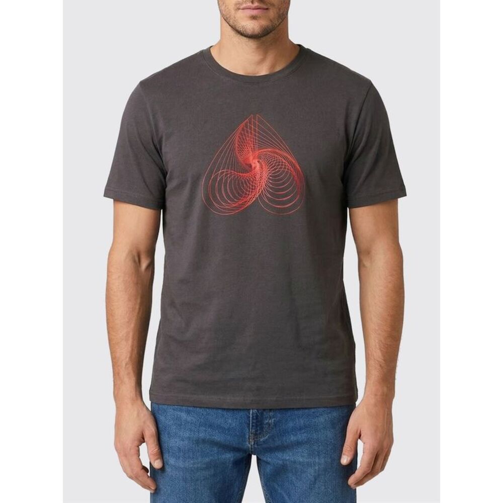 Moose Knuckles Men Cotton Crew Neck T-Shirt Moose Knuckles